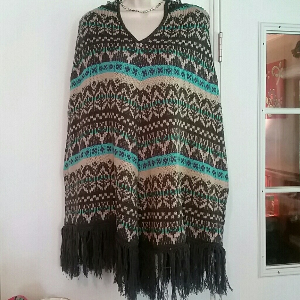 Xhilaration Hooded Poncho